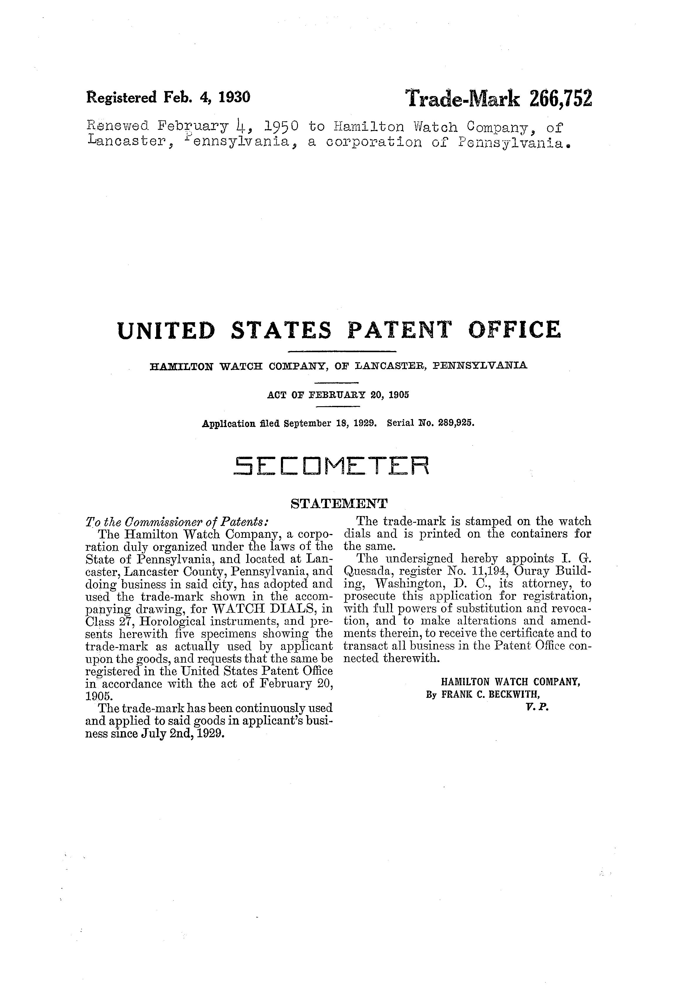 Secometer