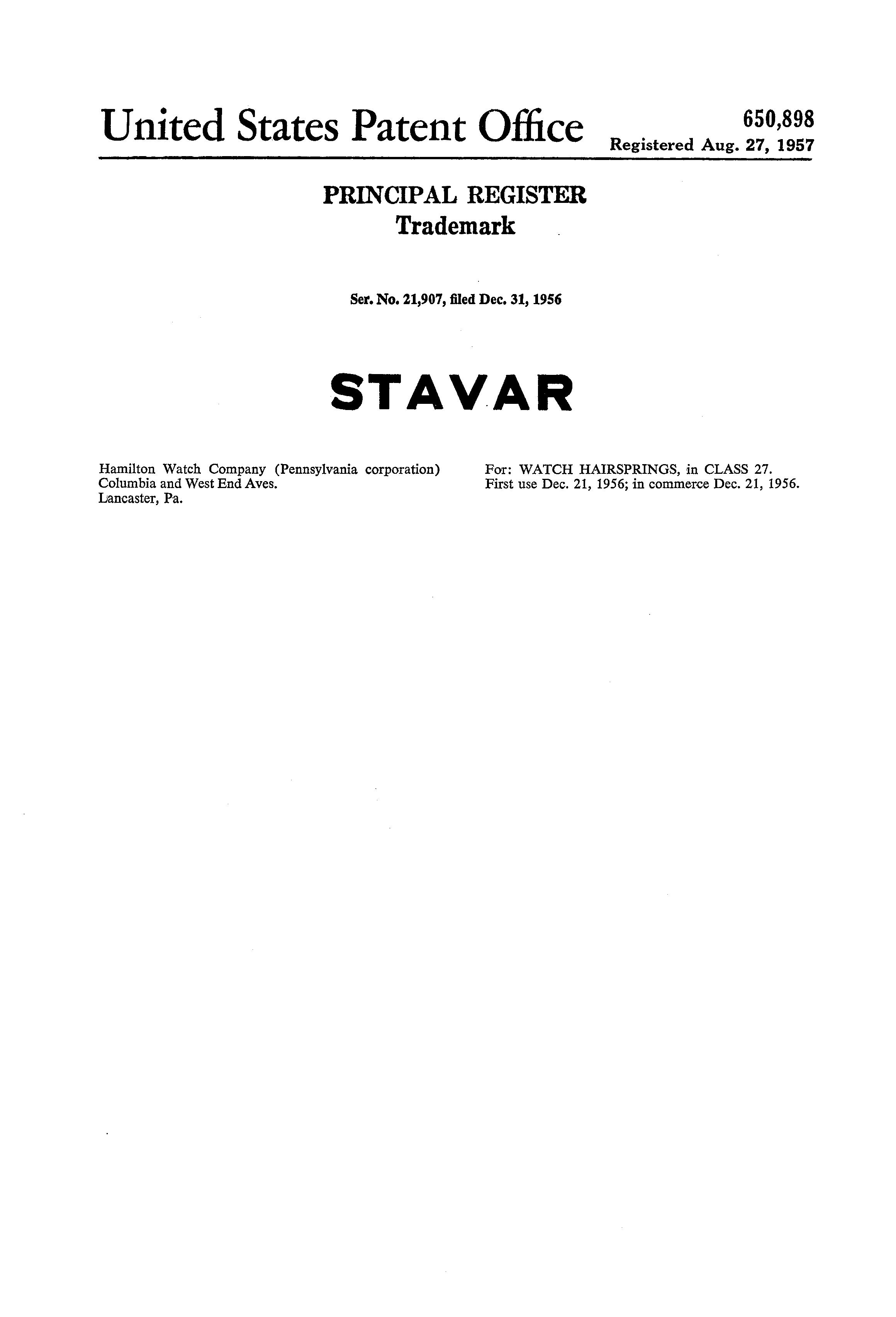 Stavar