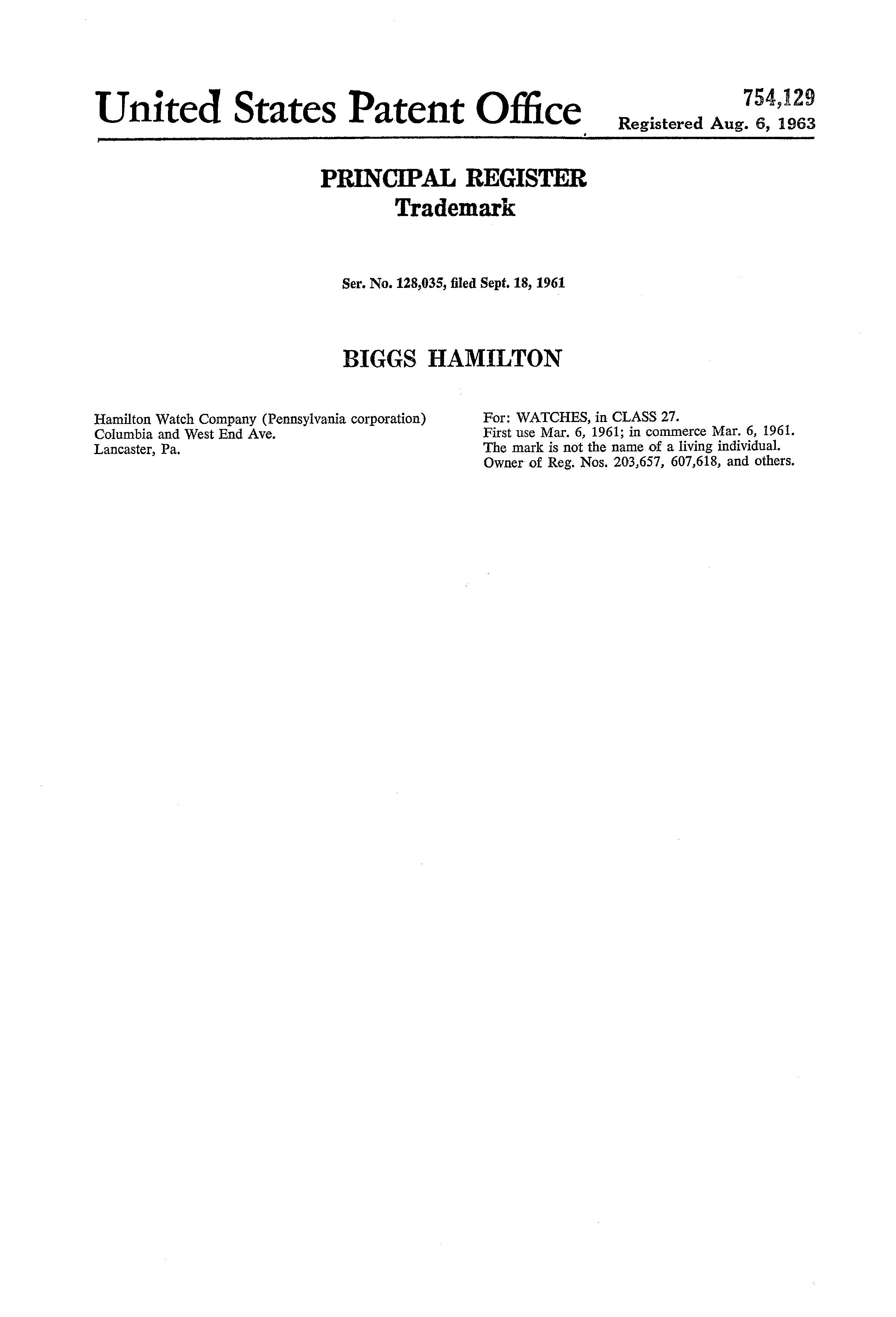 Biggs Hamilton